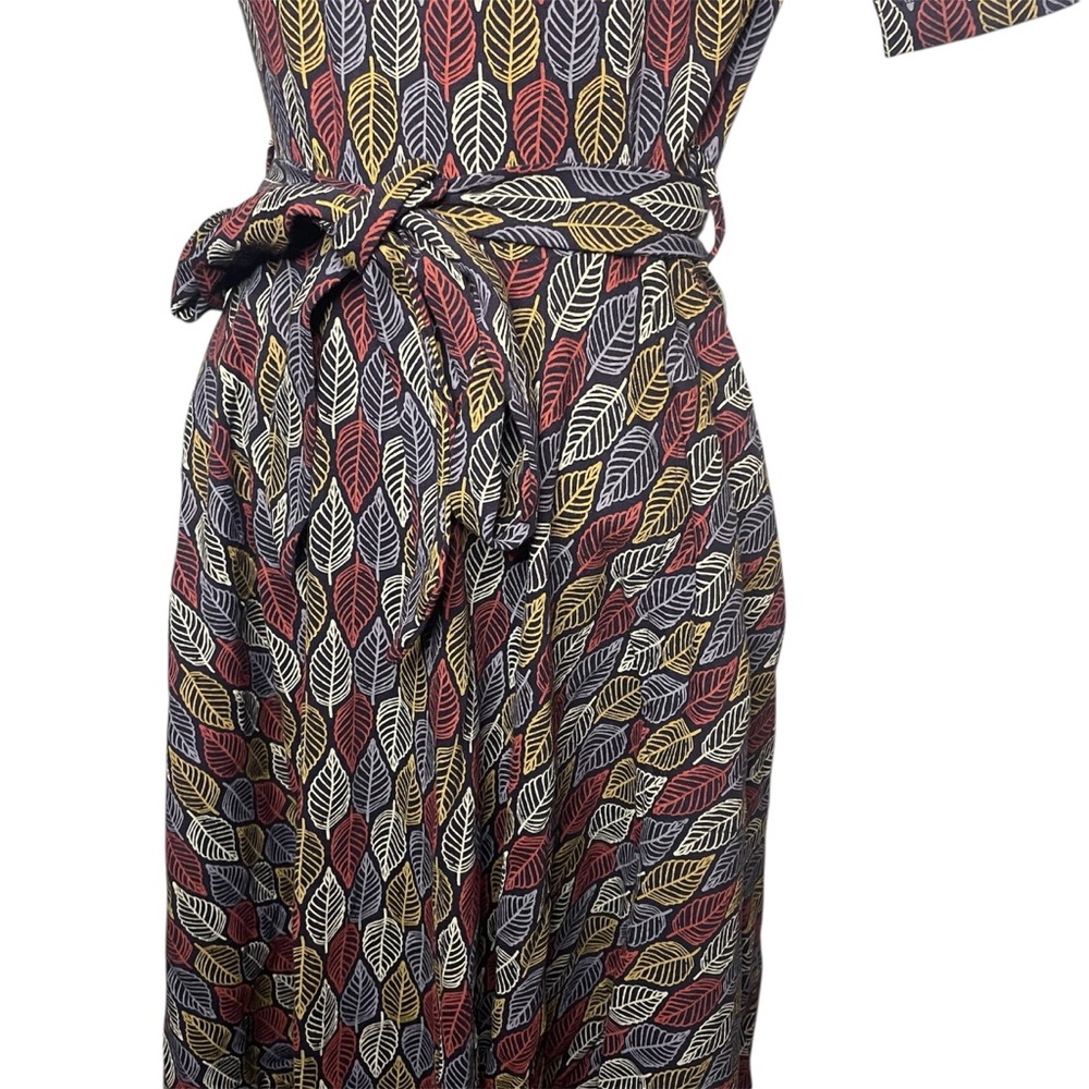 Effie’s Heart Dahlia Autumn Print Pocket Dress - Picture 5 of 9